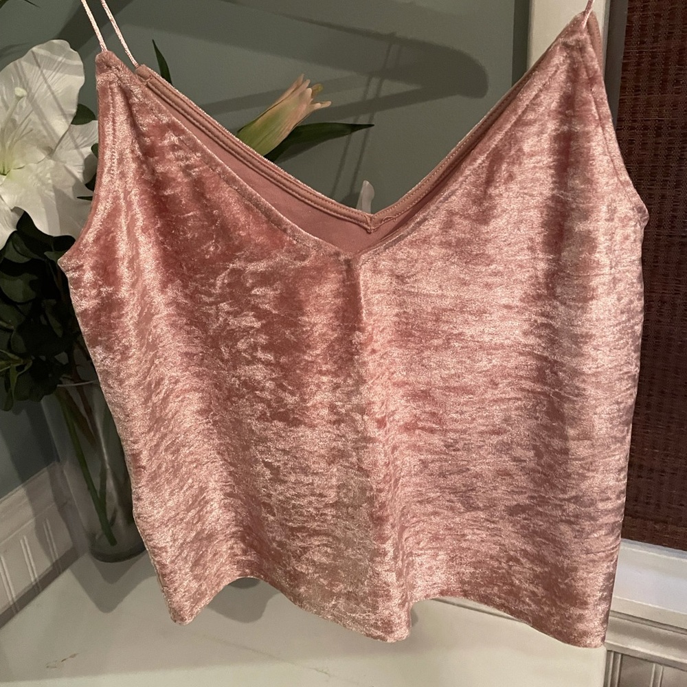 H&M Velvet Cami